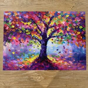 Colorful Canopy 1000 Piece Puzzle